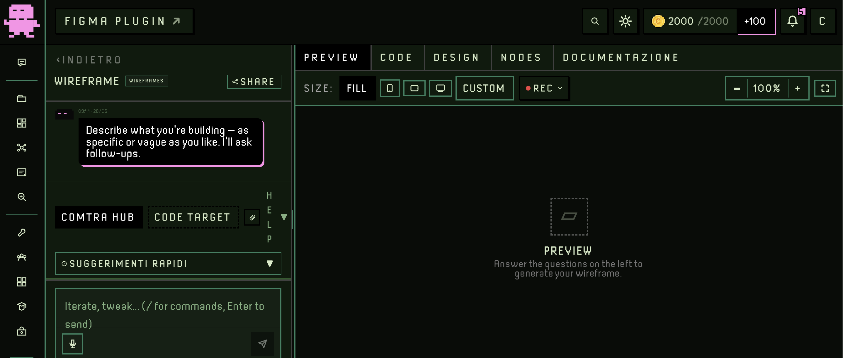 Comtra Plugin UI